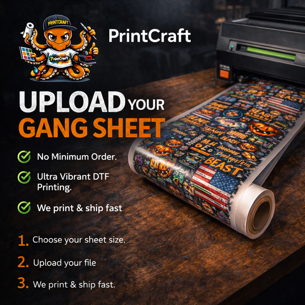 Upload Your Gang Sheet