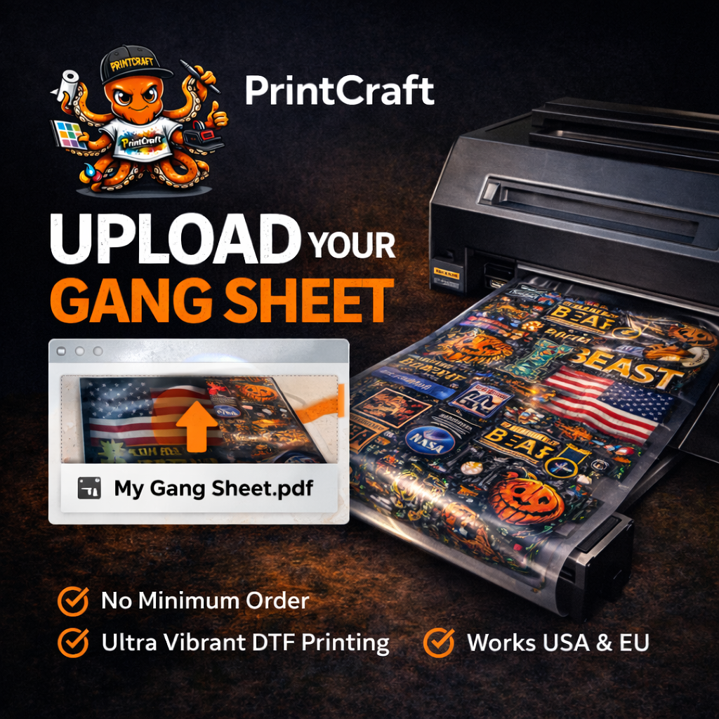 Upload Your Gang Sheet