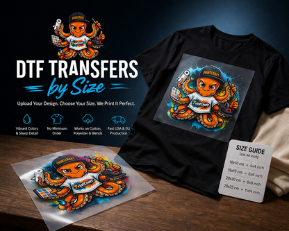 DTF Transfers by Size