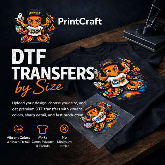 DTF Transfers by Size